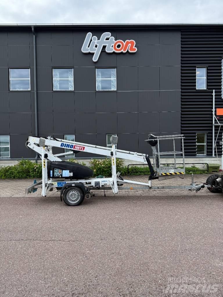 Dino 105 TL Skylift Моторизирани платформи с ремарке