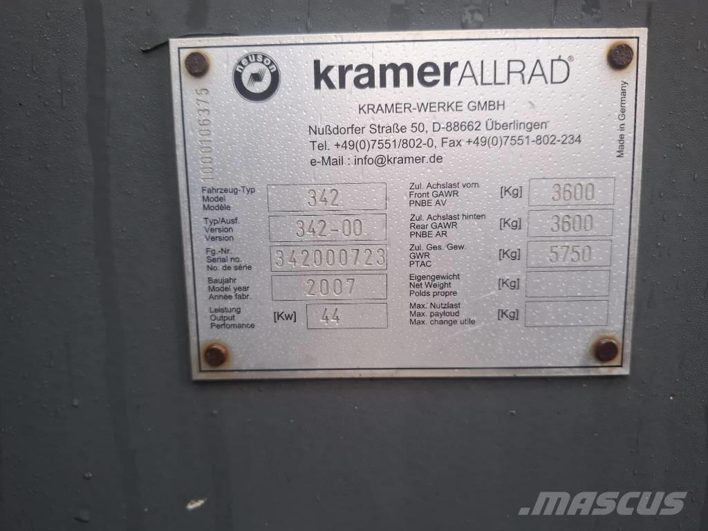 Kramer 380 Колесни товарачи