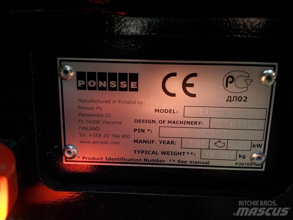 Ponsse Buffalo 8W Форуардери