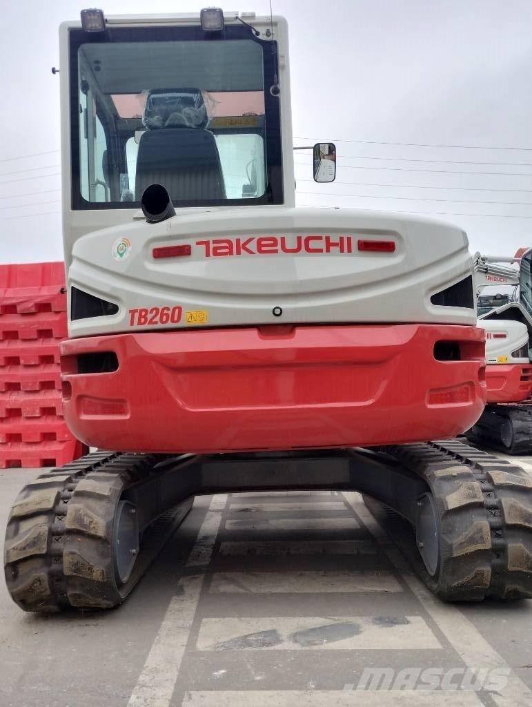 Takeuchi TB 260 Мини екскаватори < 7 т