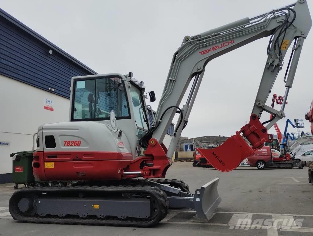 Takeuchi TB 260 Мини екскаватори < 7 т