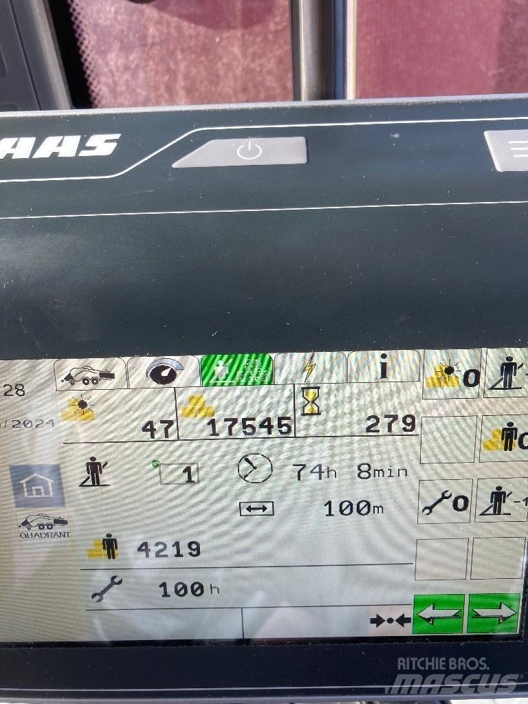 CLAAS Quadrant 4000 Балопреси квадратни
