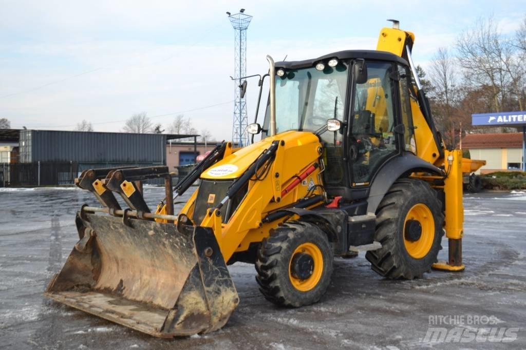 JCB 3 CX Товарач със заден ексватор