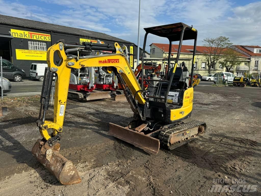 Yanmar Vio 17 Мини екскаватори < 7 т
