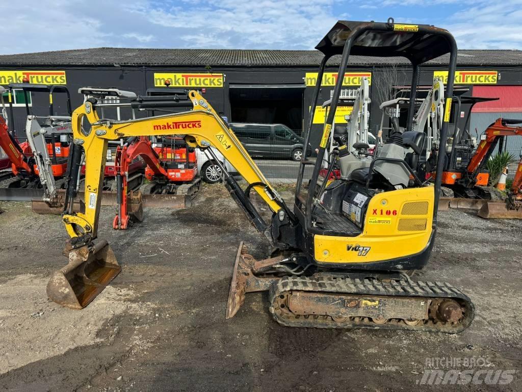 Yanmar Vio 17 Мини екскаватори < 7 т