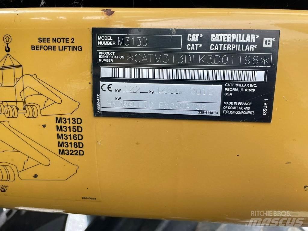 CAT M313D - CE Колесни екскаватори