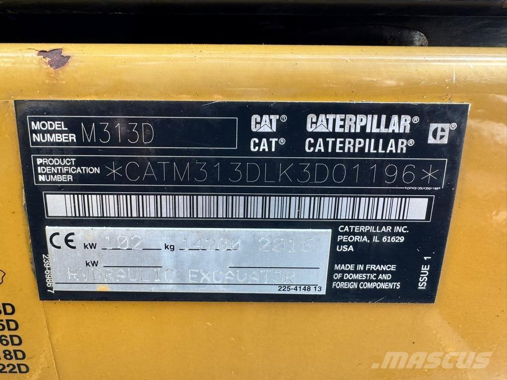 CAT M313D - CE Колесни екскаватори