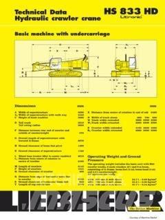 Liebherr HS 833 HD Драглайн екскаватори