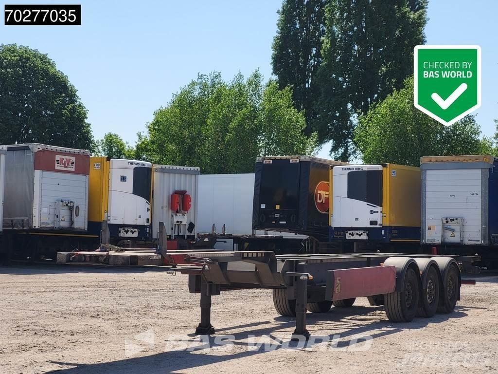 Van Hool 3 axles Контейнерни полуремаркета