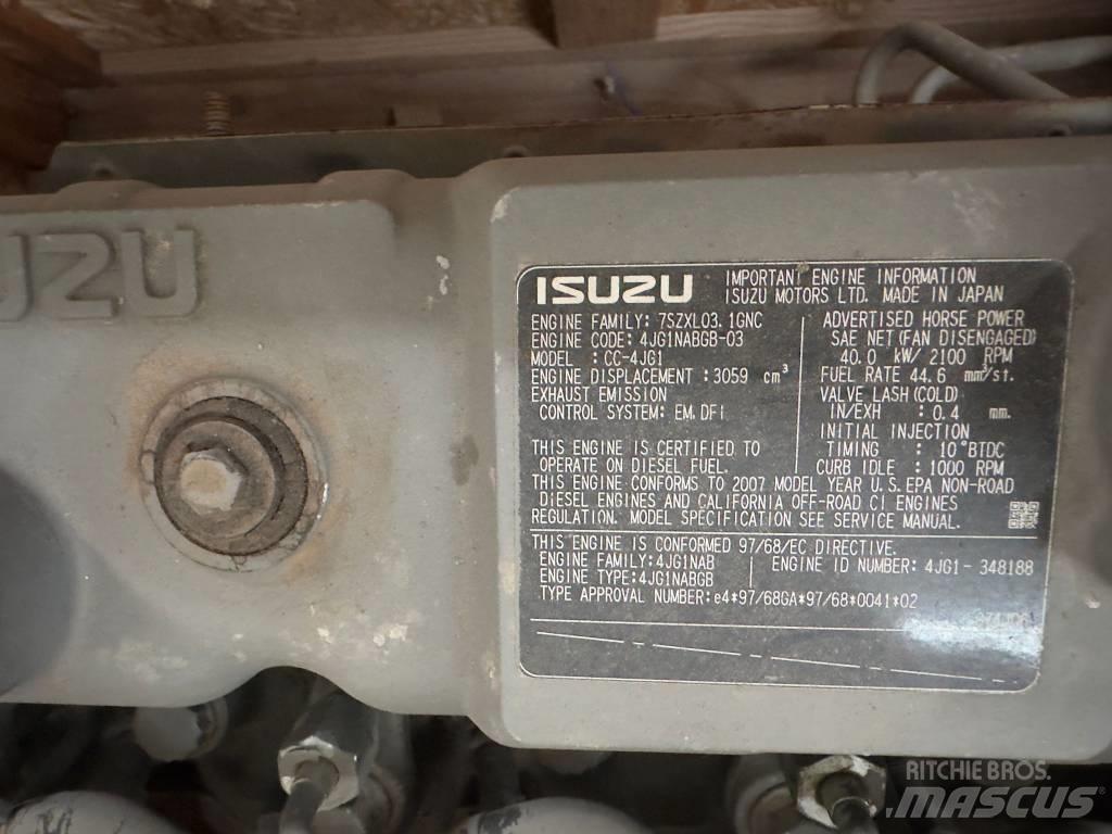 Isuzu CC-4JG1 ENGINE Двигатели