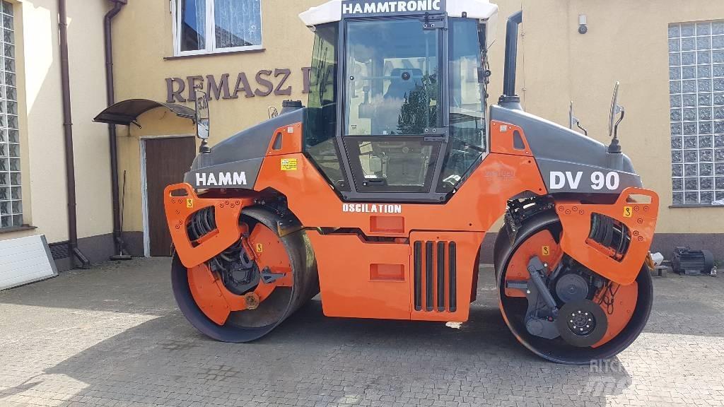 Hamm DV 90 VO Двойни барабанни ролки
