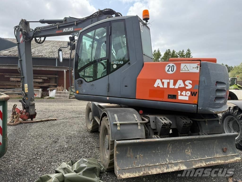 Atlas 140 W Колесни екскаватори