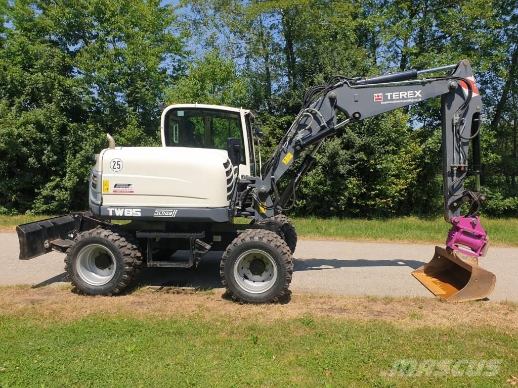 Terex TW 85 Колесни екскаватори