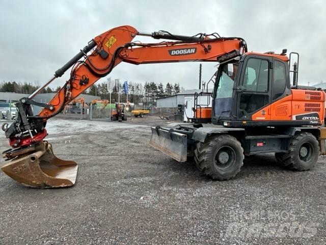 Doosan DX 170 W-5 Колесни екскаватори