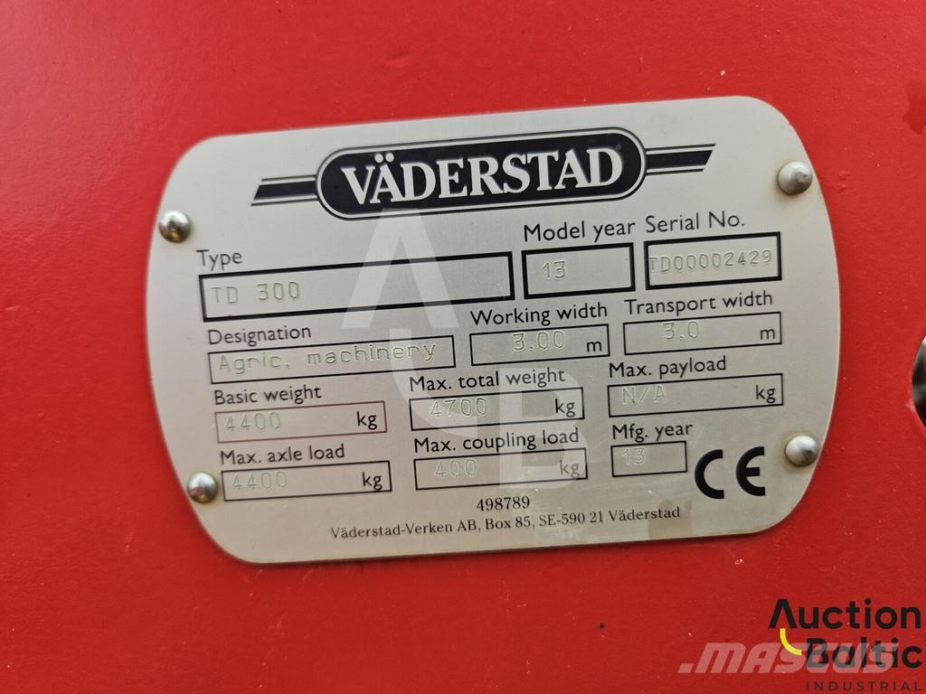 Väderstad TD300 Комбинирани редосеялки