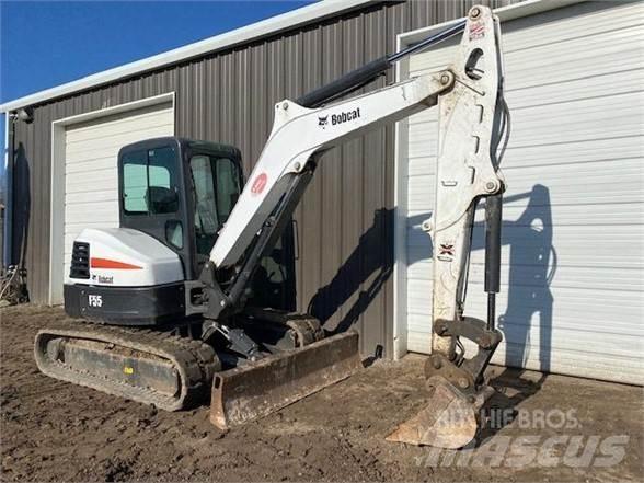 Bobcat E55 Верижен екскаватор