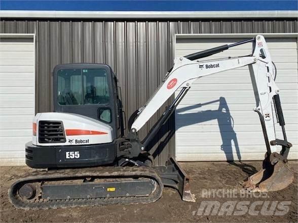 Bobcat E55 Верижен екскаватор