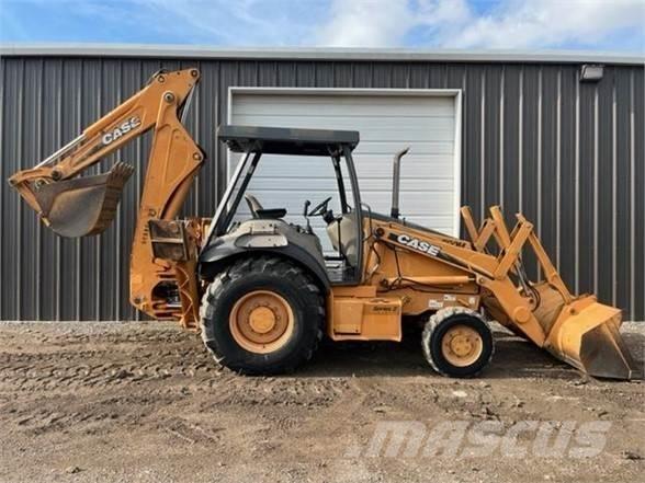 CASE 580M II Товарач със заден ексватор