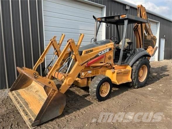 CASE 580M II Товарач със заден ексватор