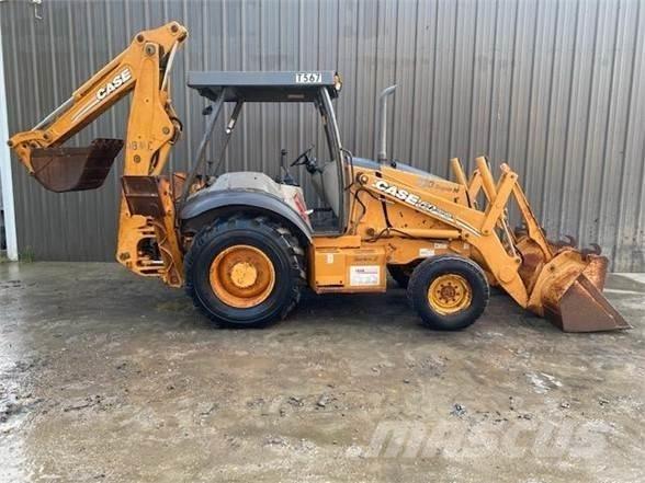 CASE 580SM II Товарач със заден ексватор