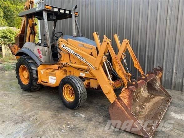 CASE 580SM II Товарач със заден ексватор