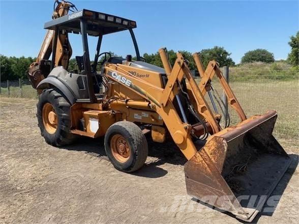 CASE 580SM II Товарач със заден ексватор