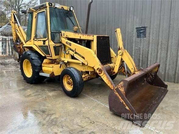 CAT 416 Товарач със заден ексватор