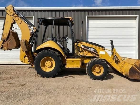 CAT 416E Товарач със заден ексватор