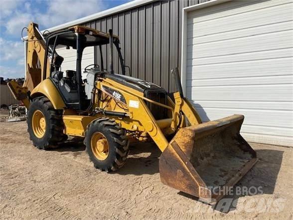 CAT 416E Товарач със заден ексватор