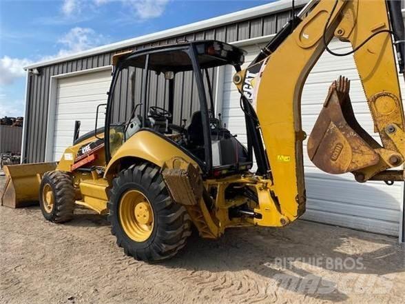 CAT 416E Товарач със заден ексватор