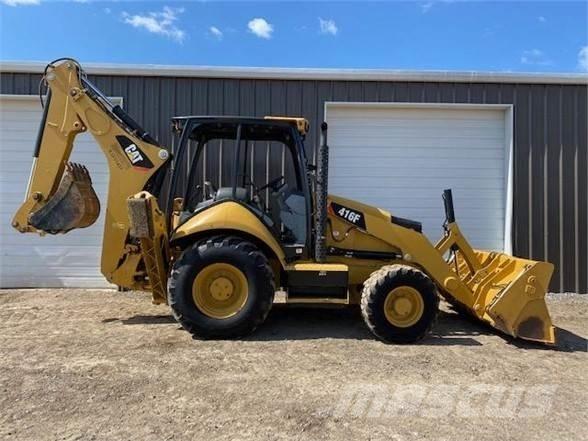 CAT 416F ST Товарач със заден ексватор