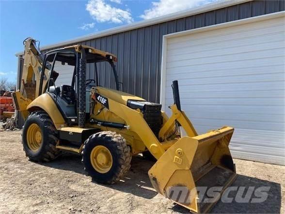CAT 416F ST Товарач със заден ексватор