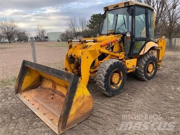 JCB 212S Товарач със заден ексватор