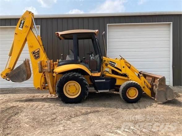 JCB 215E Товарач със заден ексватор