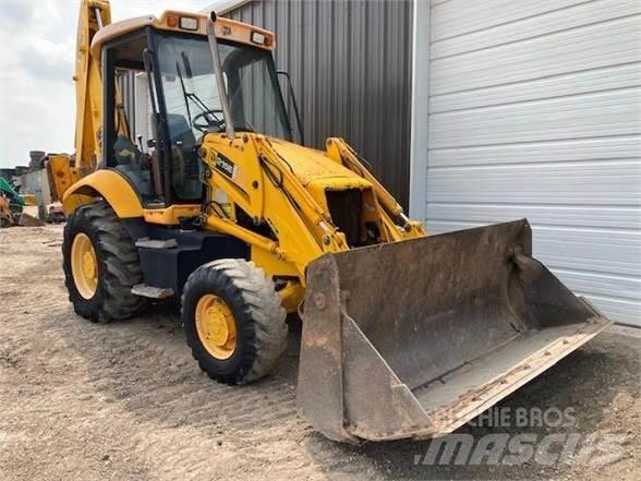 JCB 215E Товарач със заден ексватор