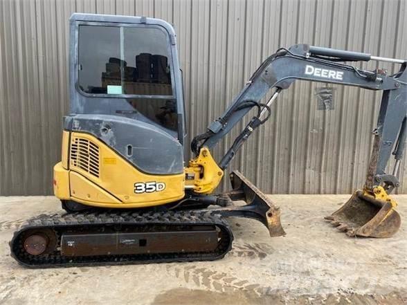 John Deere 35D Мини екскаватори < 7 т