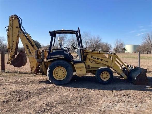 Komatsu WB140 Товарач със заден ексватор