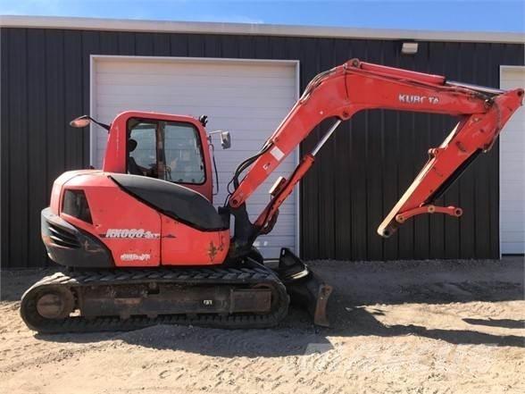 Kubota KX080-4 Верижен екскаватор