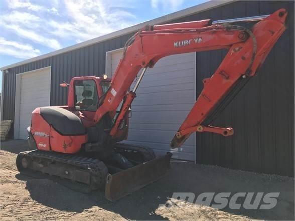 Kubota KX080-4 Верижен екскаватор