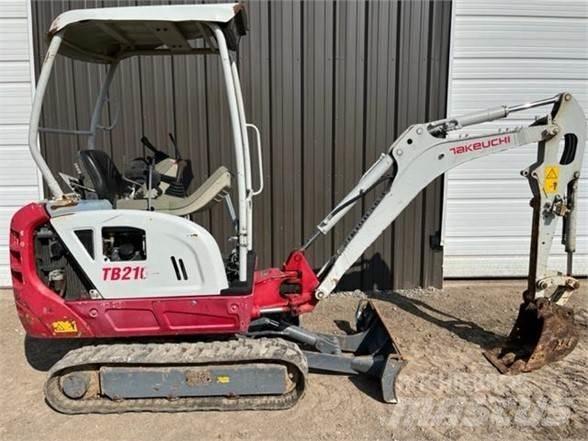 Takeuchi TB216 Мини екскаватори < 7 т