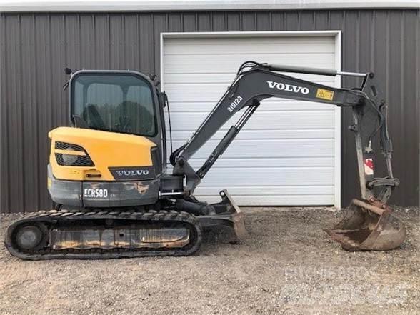 Volvo ECR58D Верижен екскаватор
