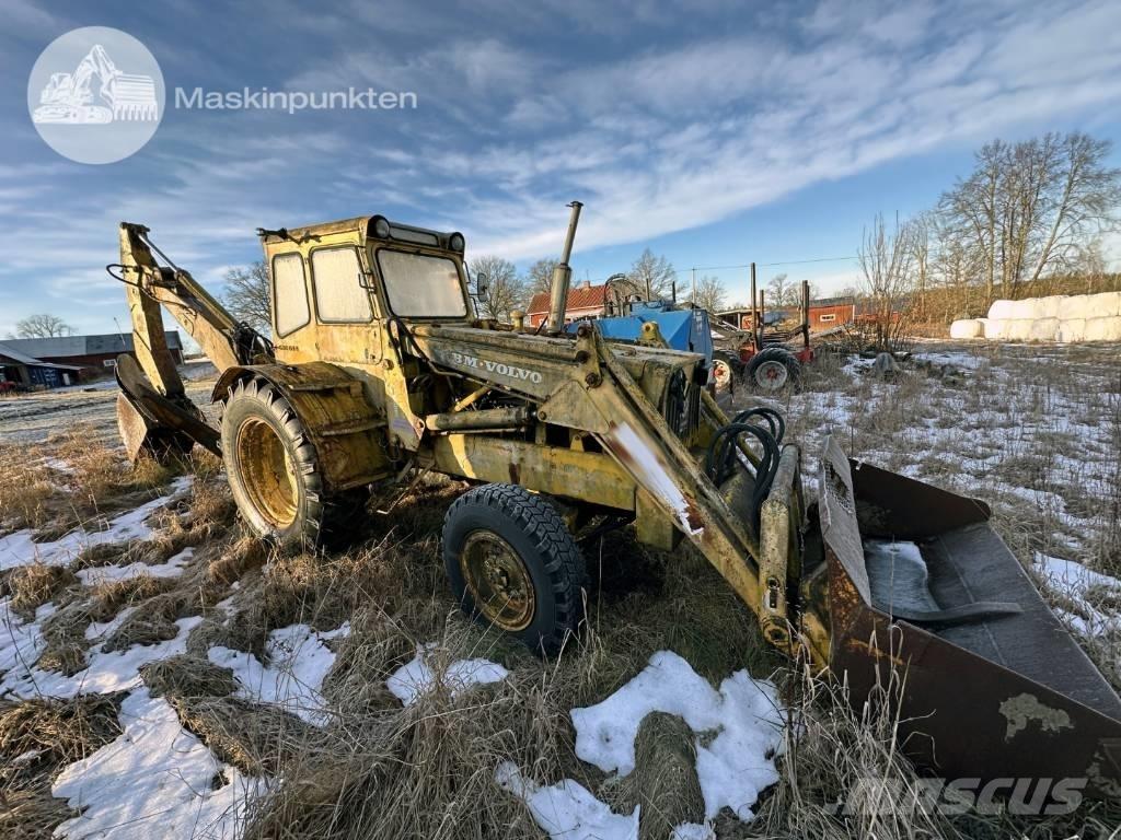 Volvo BM T 614 Товарач със заден ексватор