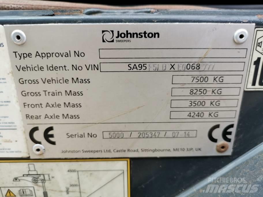 Johnston CX 400 Автоматични метачки с четки