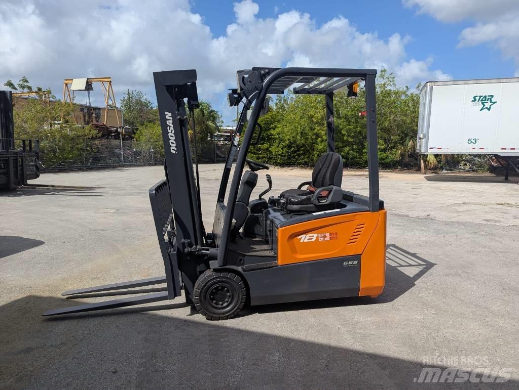 Doosan B 18 T-7 Електрически вилични кари-повдигачи