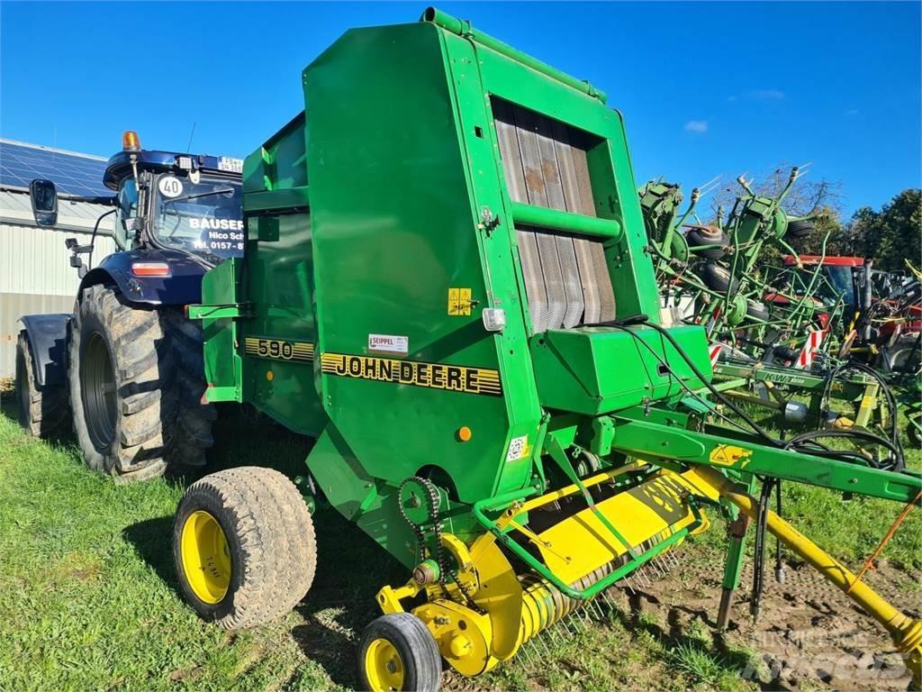 John Deere 590 Сламопреси за кръгли бали
