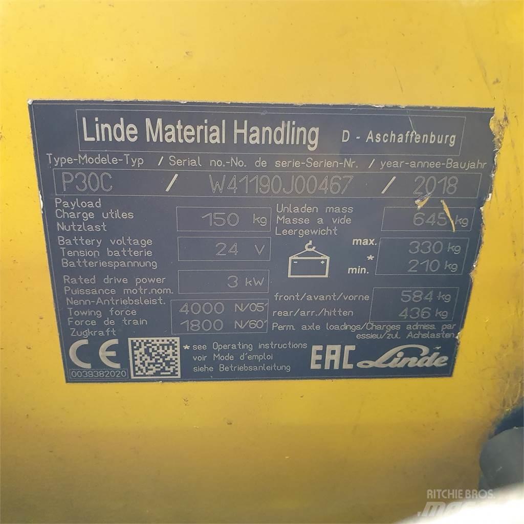 Linde P30C Валачещи камиони
