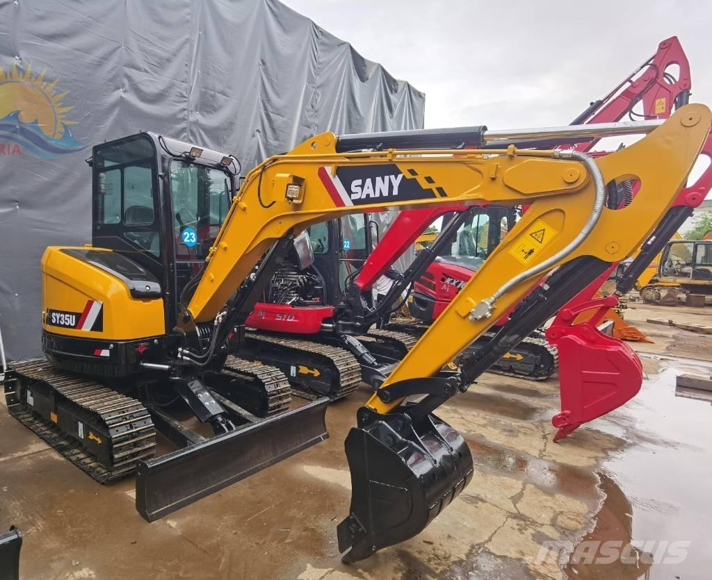 Sany SY 35 U Мини екскаватори < 7 т