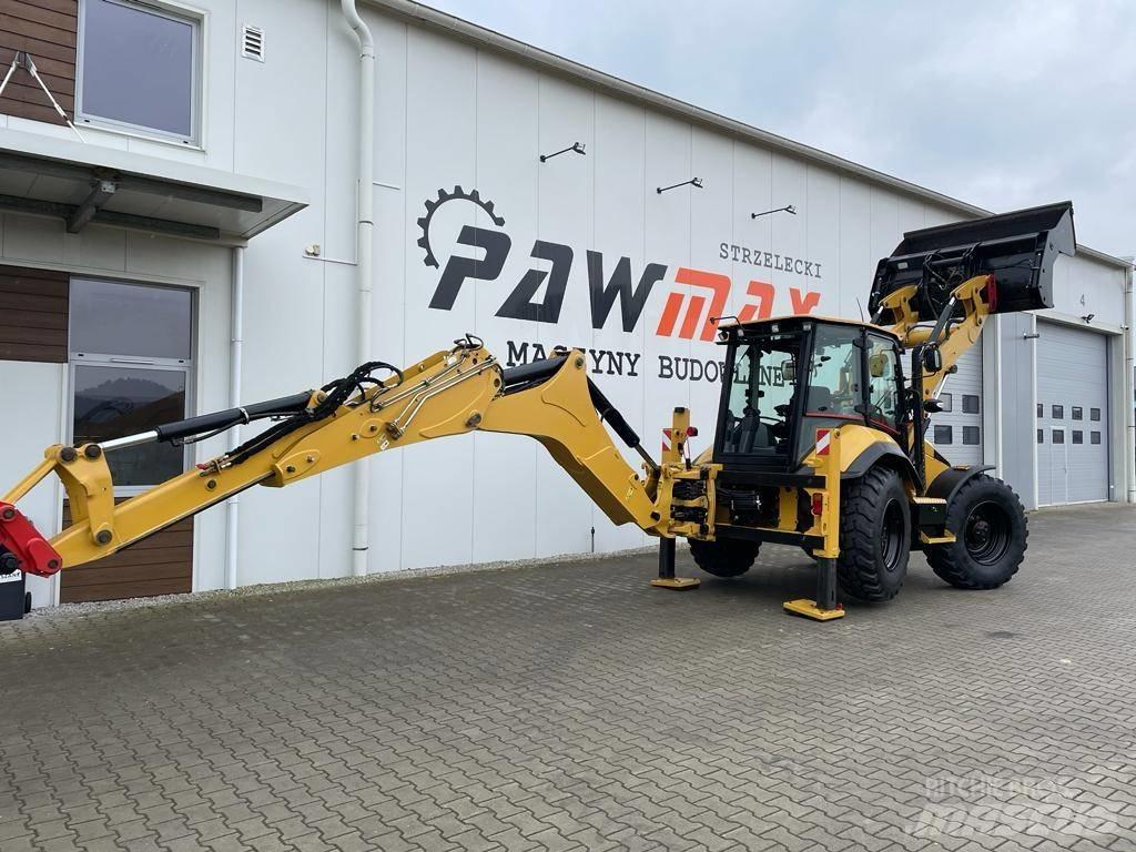 CAT 444 F2 Товарач със заден ексватор