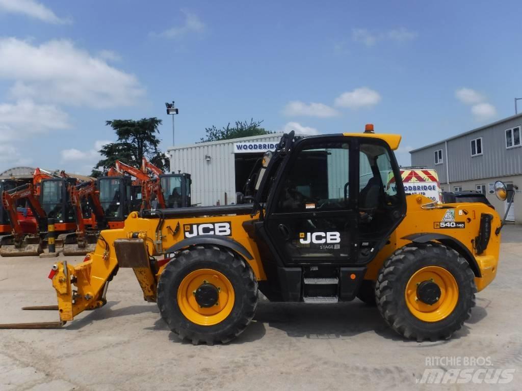 JCB 540-140 HI VIZ Телескопични товарачи
