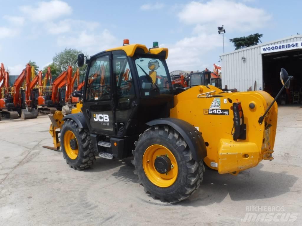 JCB 540-140 HI VIZ Телескопични товарачи